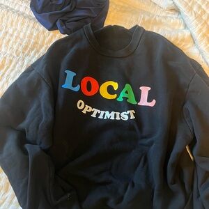 Black Local Optimist Sweatshirt